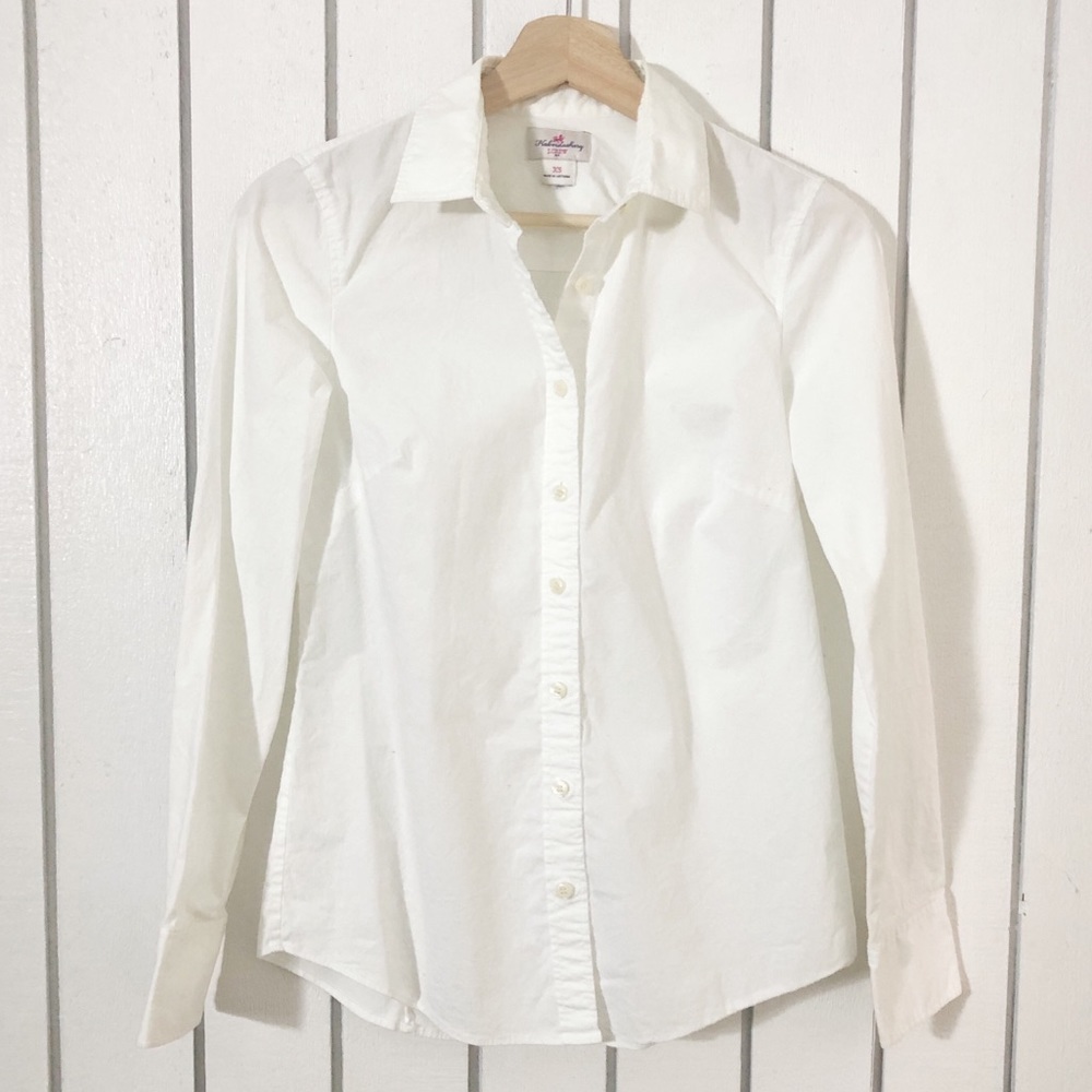 J Crew Button Down White Shirt